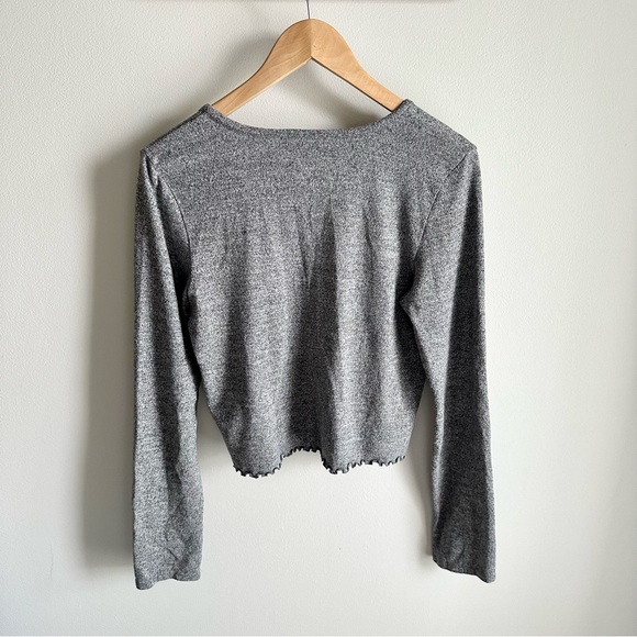 american eagle cropped cardigan top - Picture 2 of 3